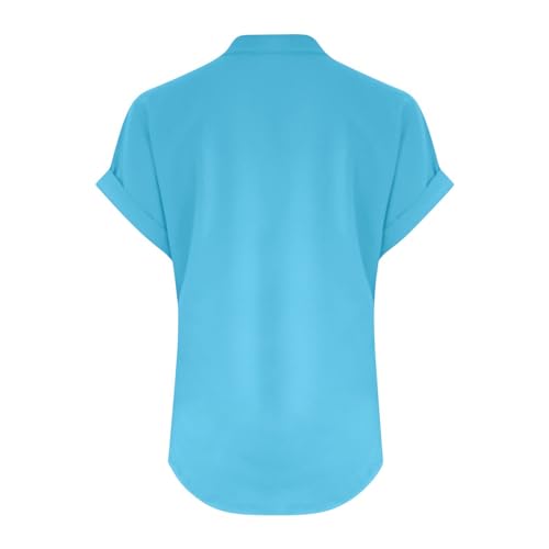 Nantdog Lightweight Linen Shirts for Women Summer Vacation Beach Lounge
| Nantdog V Neck Linen Shirts for Women Casual