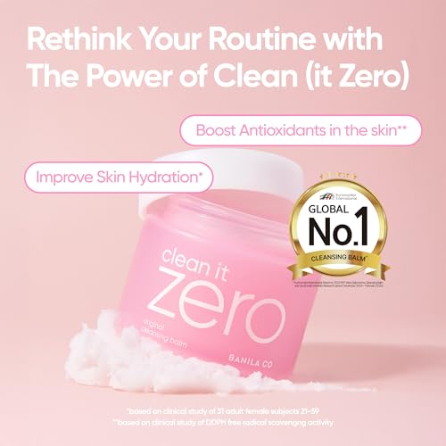 BANILA CO Clean it Zero Original Cleansing Balm Big Size | Korean Makeup Removing Cleanser for All Skin Types | Vegan |