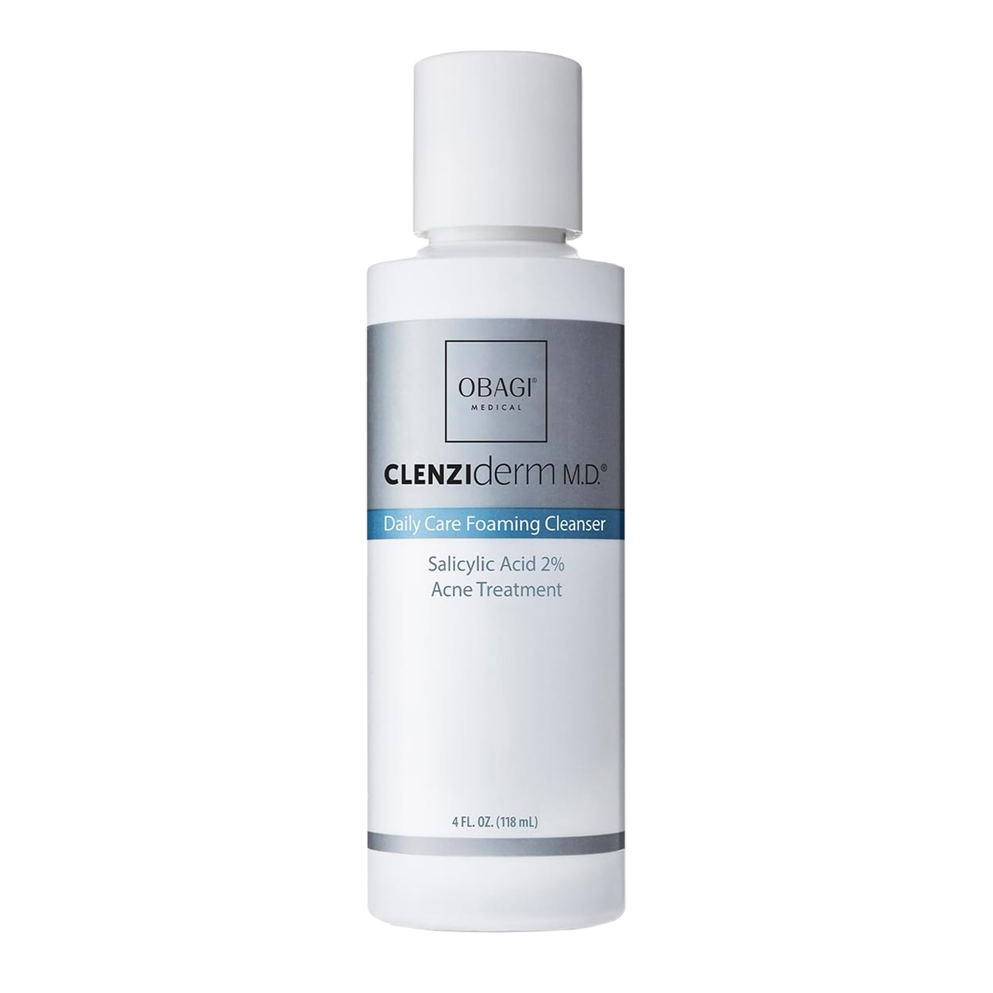 Obagi CLENZIderm M.D. Daily Care Foaming Acne Cleanser for Acne-prone Skin with 2% Salicylic Acid (BHA) in Daily Use for