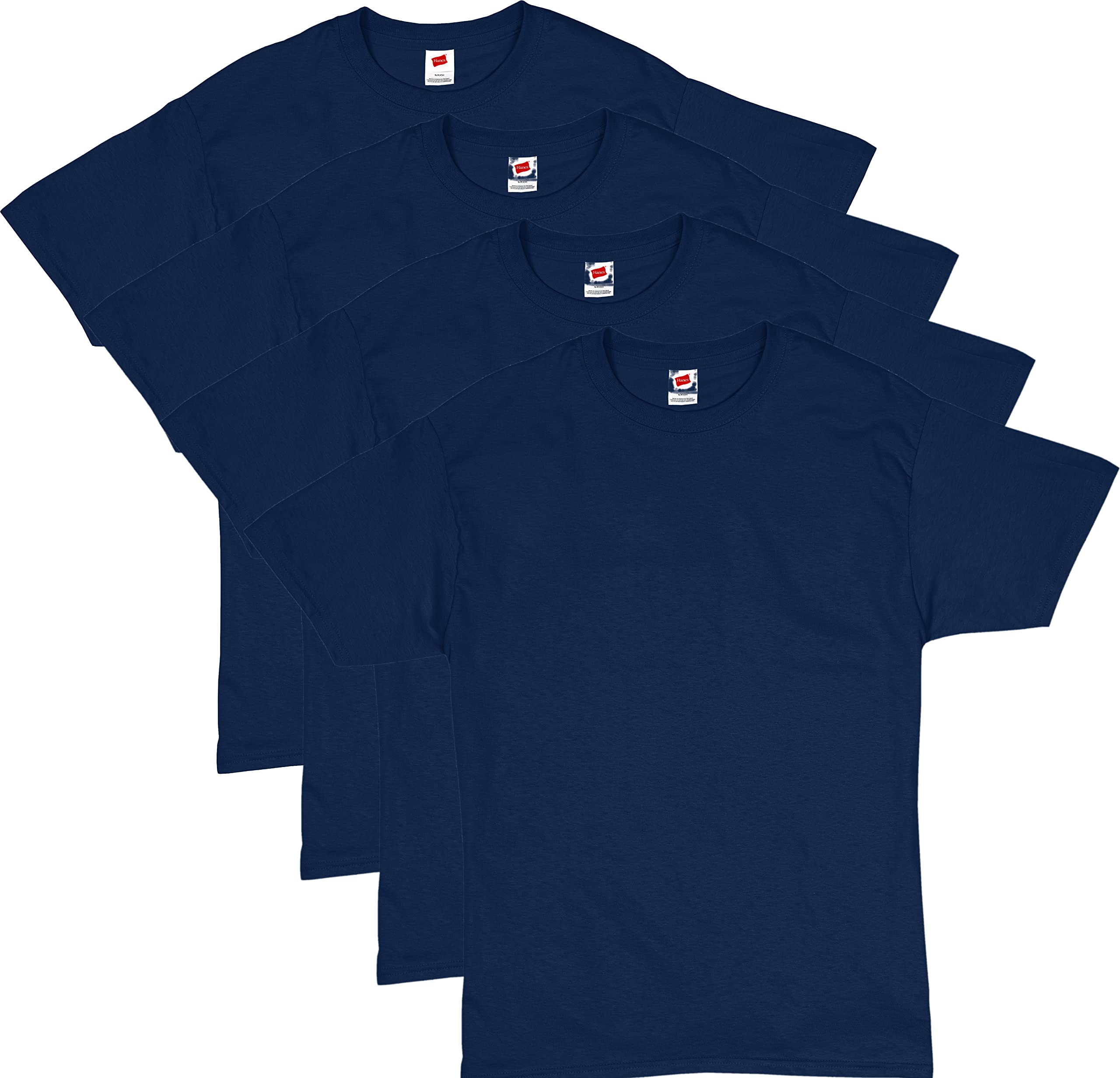 Hanes Men's Comfortsoft T-Shirt - Comfort, Variety, Versatility Pack Of 4